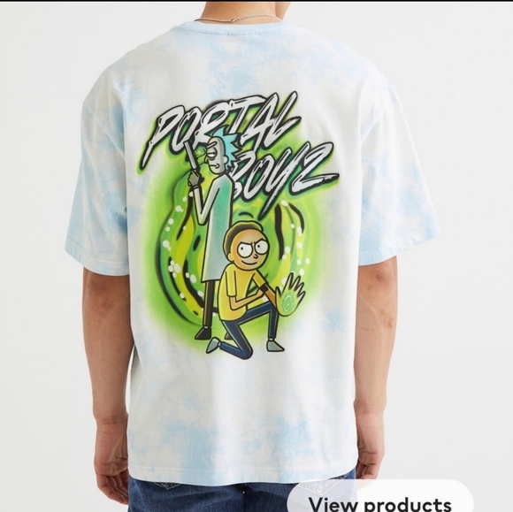 H&M Other - Rick & Morty Relaxed fit T-shirt